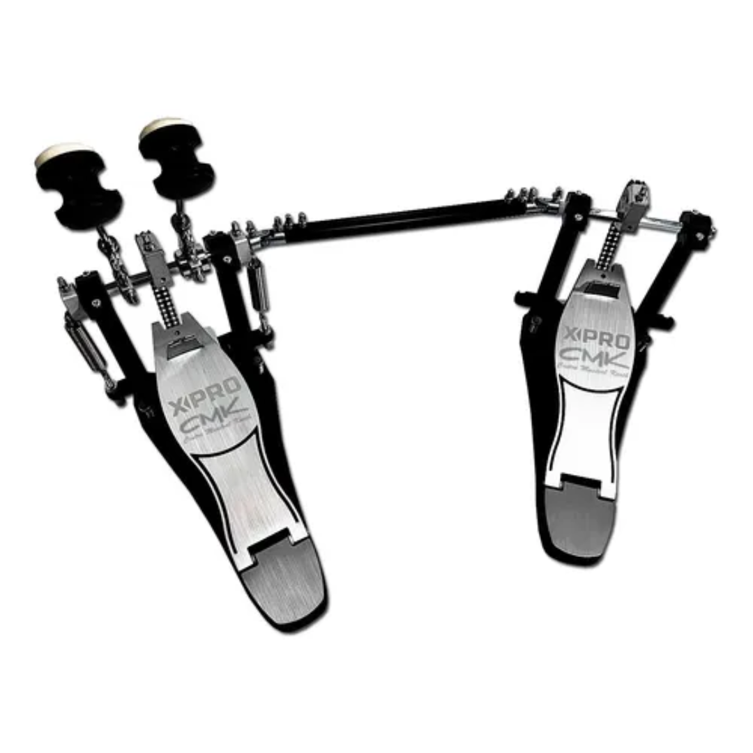 Foto do produto  Pedal Bumbo Duplo Para Canhoto Corrente Dupla Xpro Bateria