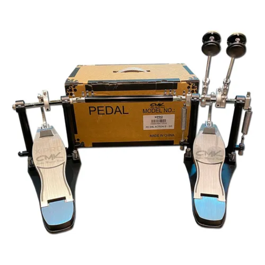 Foto do produto  Pedal Duplo Bateria Xpro C/direct Drive Mais Rapido E Macio
