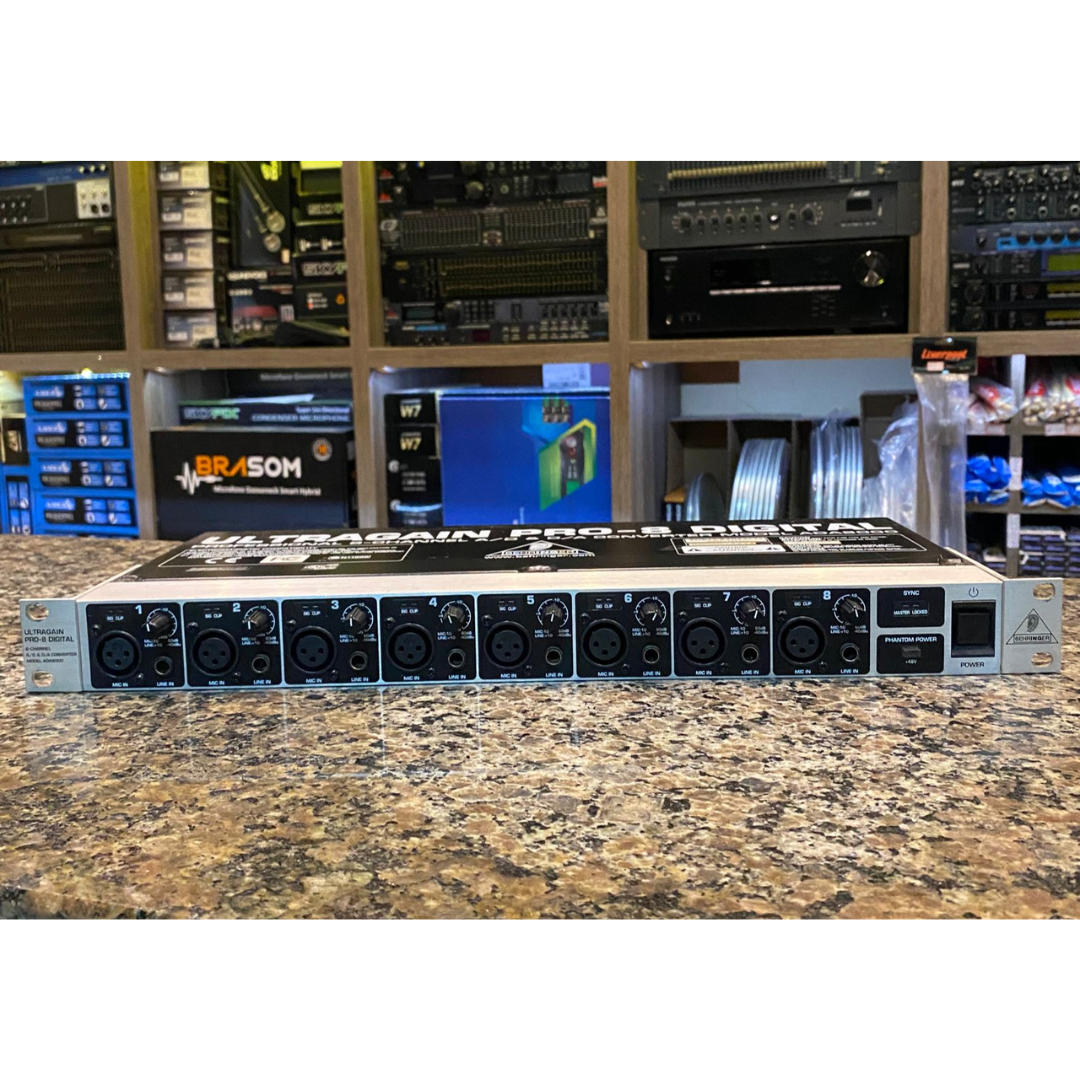 Foto do produto   Interface Behringer ADA 8000 Ultragain Pro-8 (USADO)