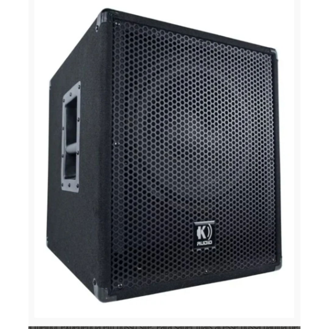 Foto do produto  CAIXA ATIVA SUBGRAVE 15 K-AUDIO SW415A