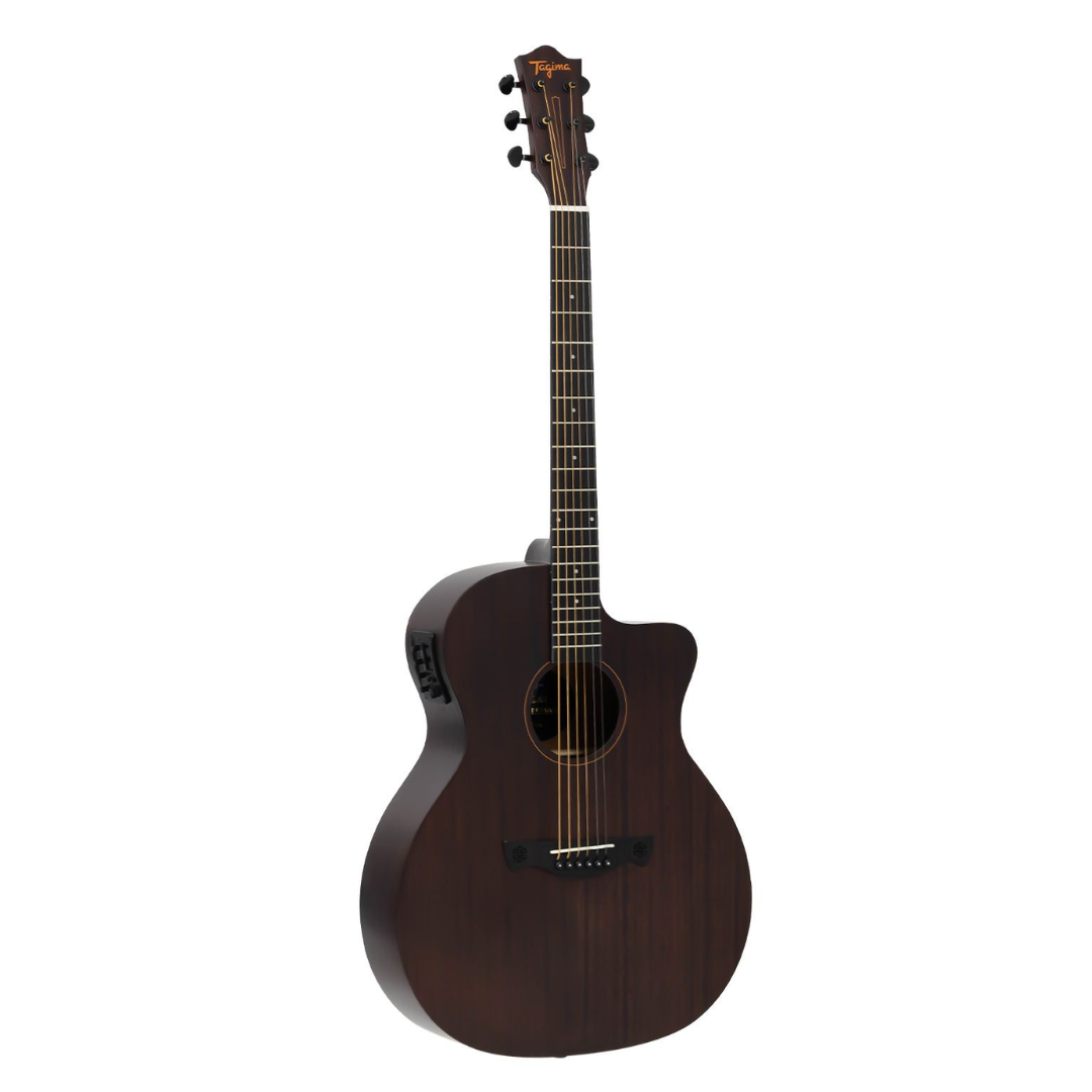 Foto do produto  VIOLAO GRAND AUDITORIUM CUTAWAY EQ AÇO ALL SAPELE DALLAS GRAN RESERVA DKMOP TAGIMA