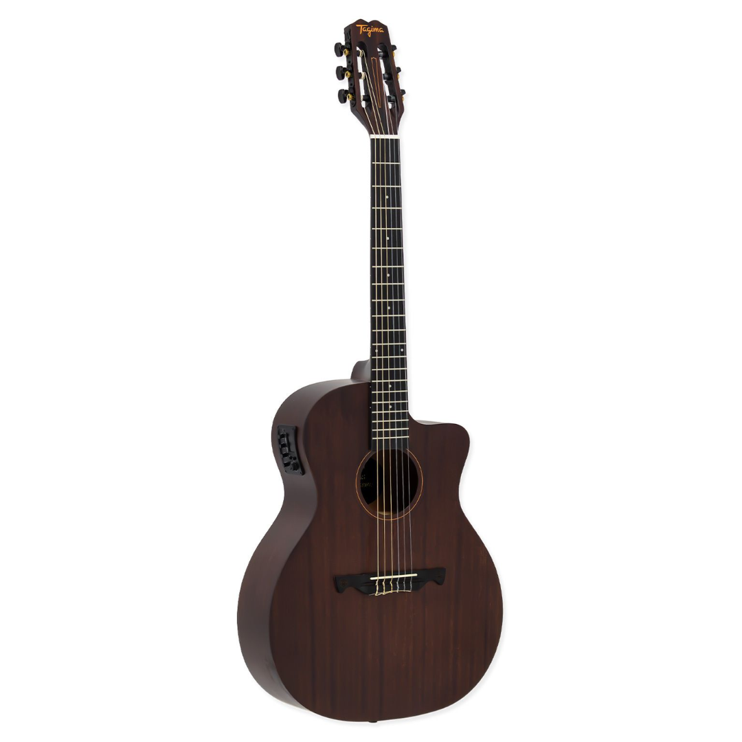 Foto do produto  VIOLAO GRAND AUDITORIUM CUTAWAY EQ NYLON ALL SAPELE VEGAS GRAN RESERVA DKMOP TAGIMA