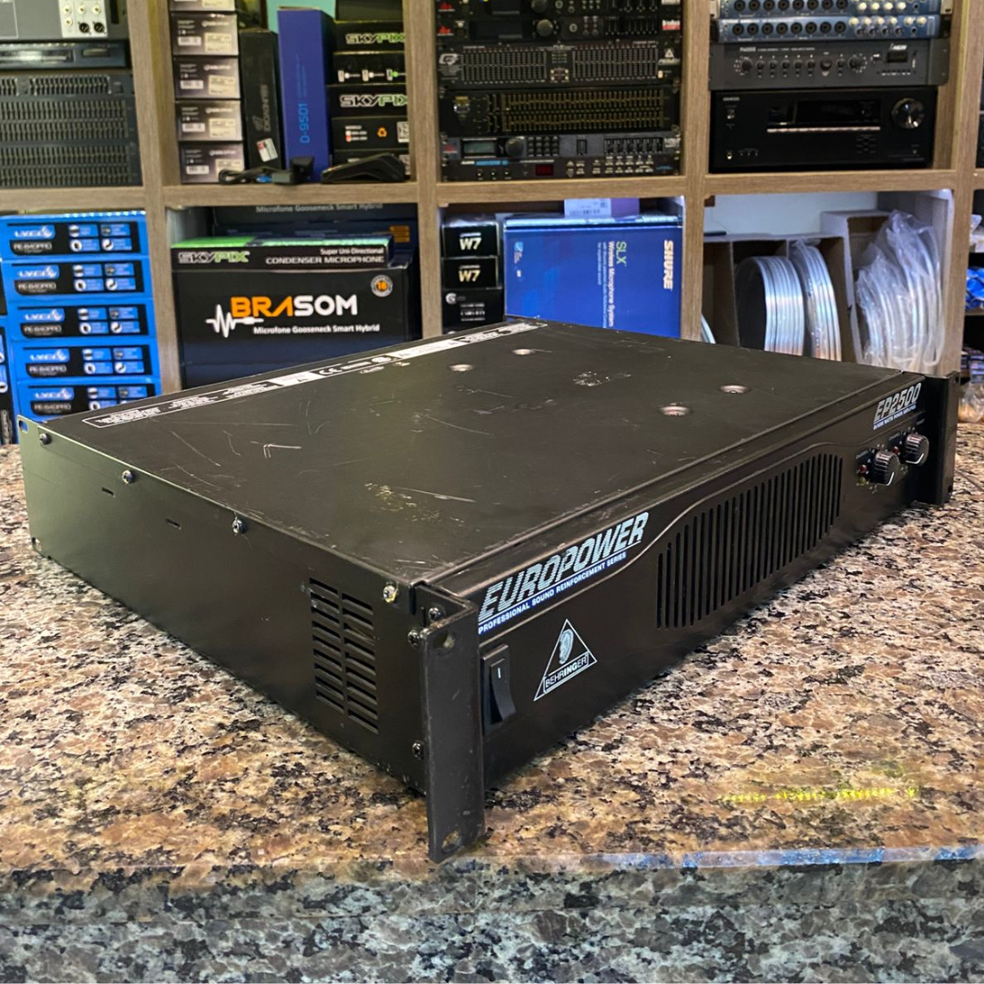 Amplificador Europower Ep2500 Behringer Preto - CMK