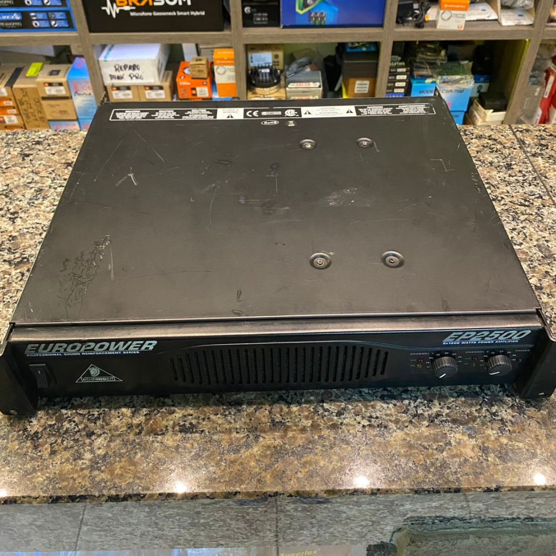 Amplificador Europower Ep2500 Behringer Preto - CMK