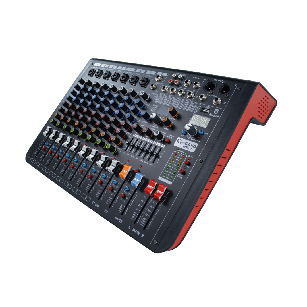 Foto do produto  Mesa de som analógica K-AUDIO MP 8.2