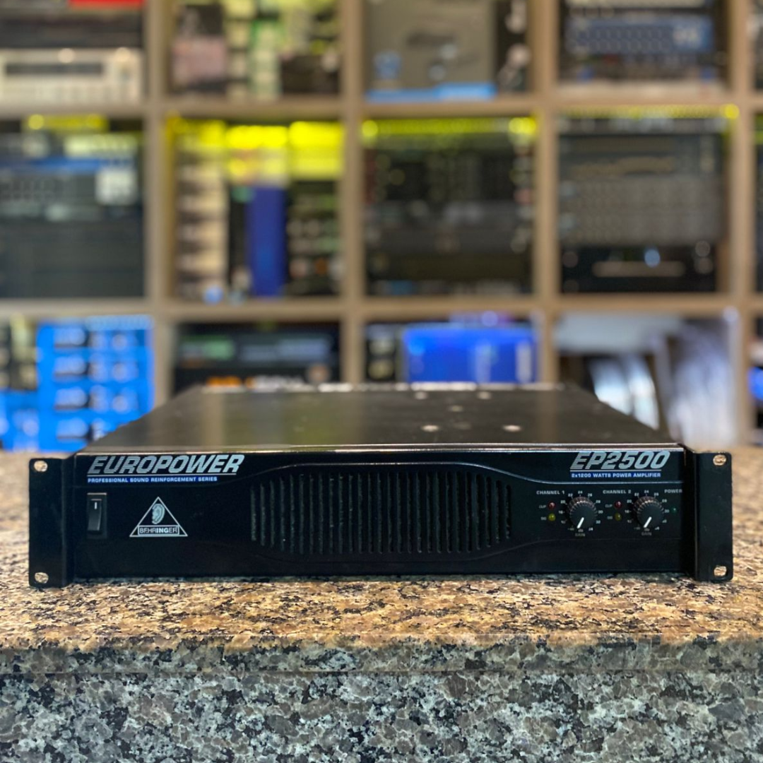 Foto do produto Amplificador Europower Ep2500 Behringer Preto (USADO)
