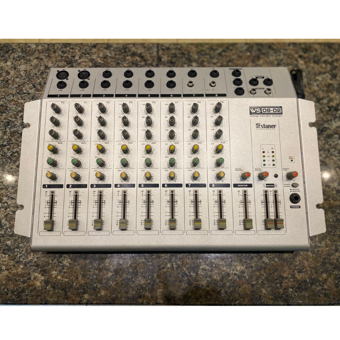 Foto do produto  Mixer analógico Staner WS08-02 (usado)