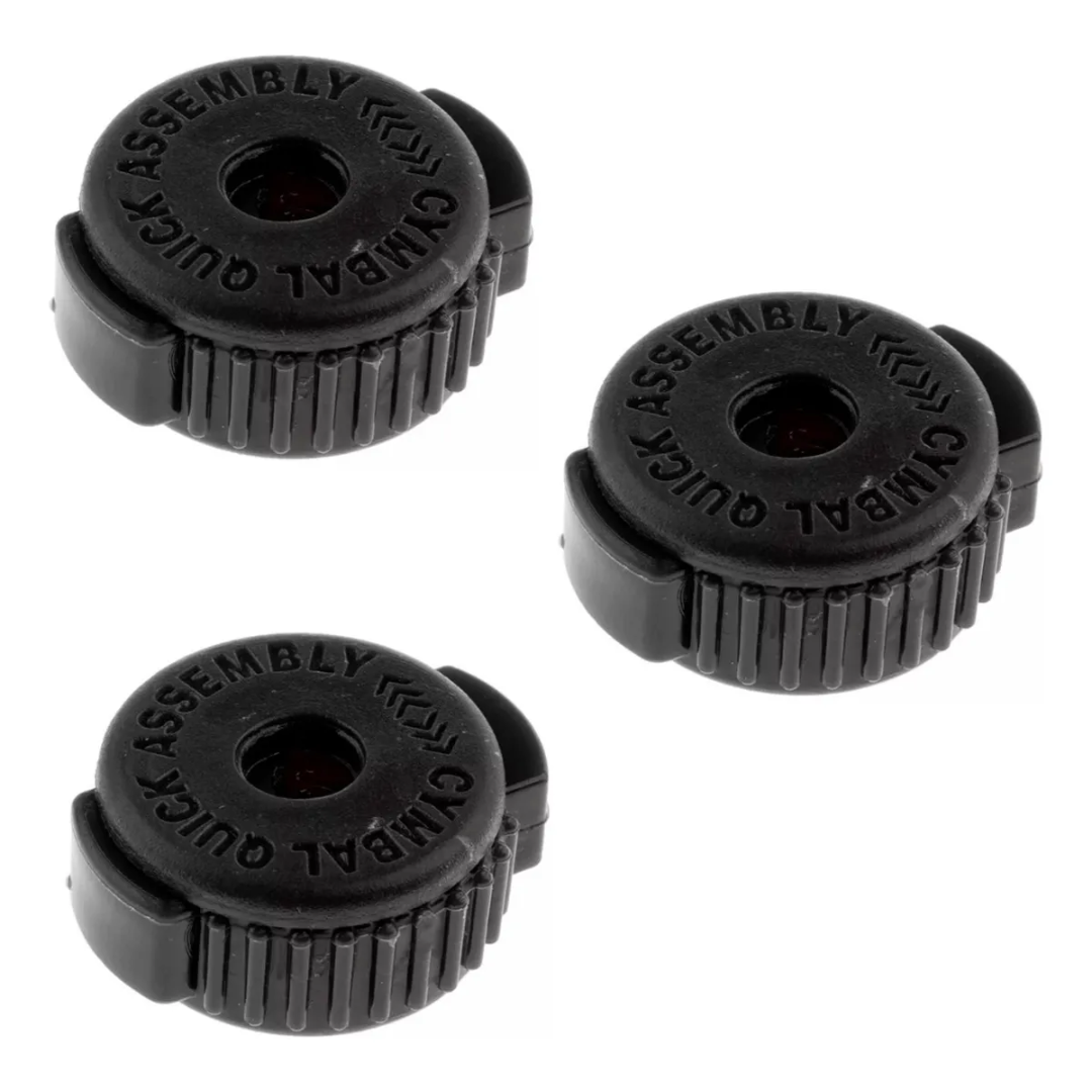 Foto do produto  Borboleta Engate Rápido Para Prato Preta Kit C/3 Un Spanking