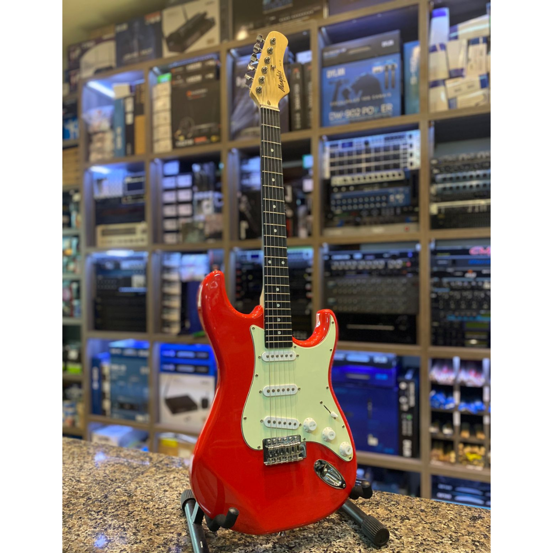 Foto do produto GUITARRA 3S ESCALA ESCURA ESCUDO AWH MG-30 FR MEMPHIS (showroom)