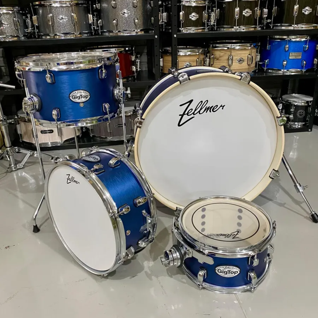 Foto do produto Bateria Bumbo 20 Compacta Ocupa Pouco Espaço Gig Top Zellmer