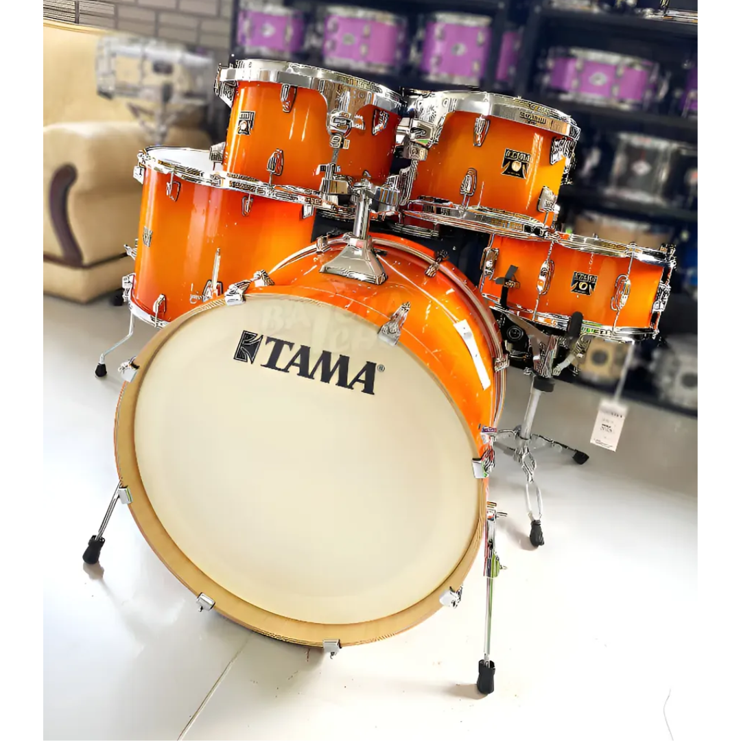Foto do produto  Bateria Tama Shell Pack Super Star Classic 5 Pçs Tangerine