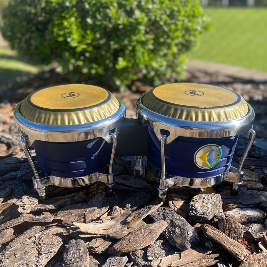 Foto do produto BONGO EL BRAVO 6X7 MADEIRA CAXETA MARUPA AZUL TOST ARO CONF CROM PELE TRUE SKIN 4 AFIN - LATINA