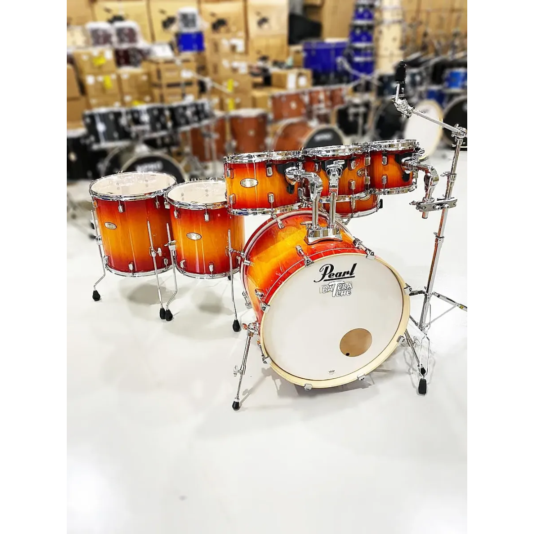 Foto do produto  Shell Pack Bateria Decade Maple 3tons 2surdos Bumbo 22 Pearl