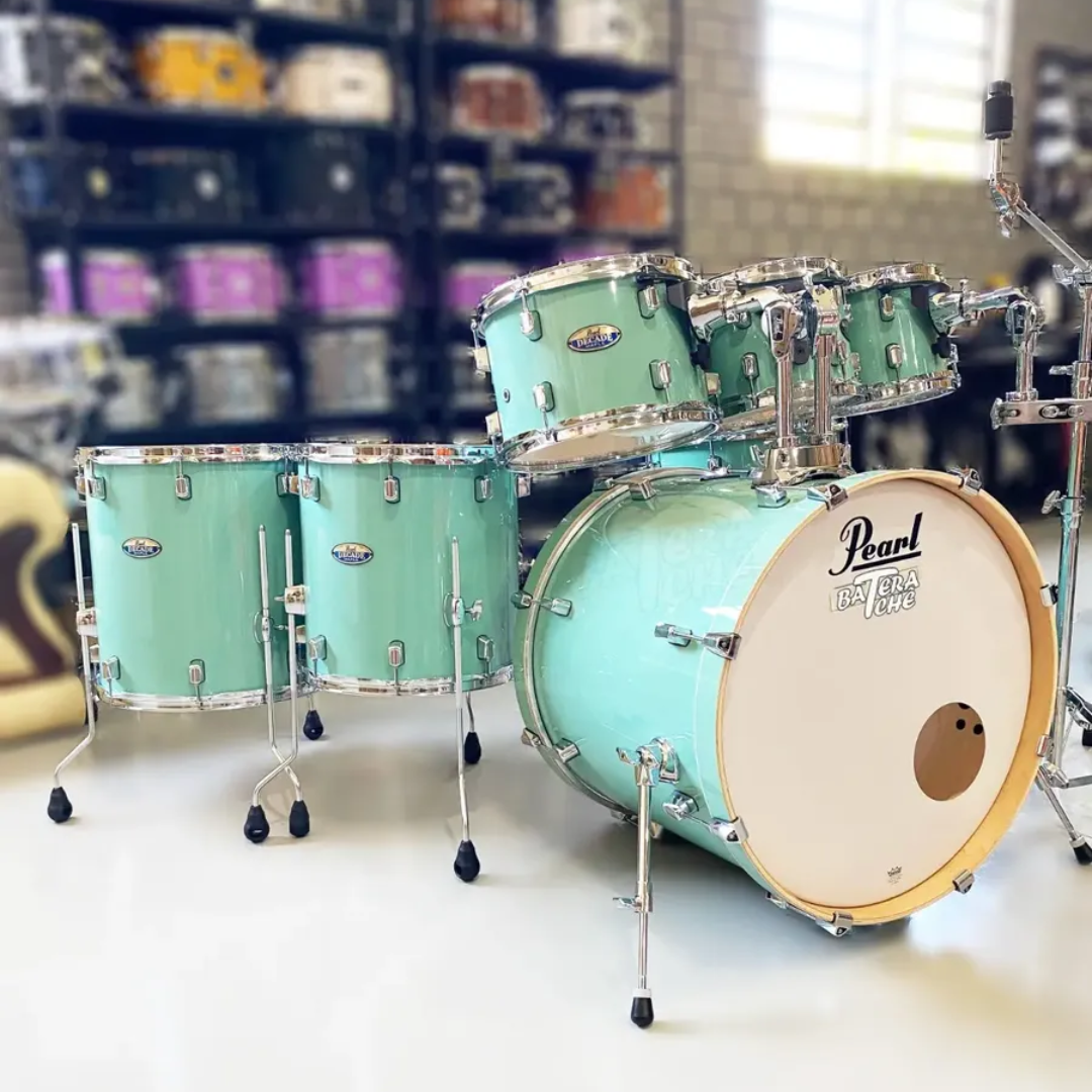 Foto do produto  Shell Pack Bateria Maple Decade 3tons 2surdos Bumbo 22 Pearl