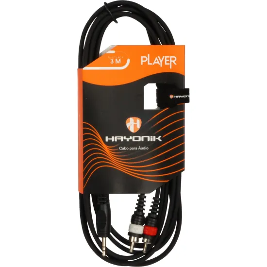 Foto do produto Cabo Hayonik 5M P2-RCA2