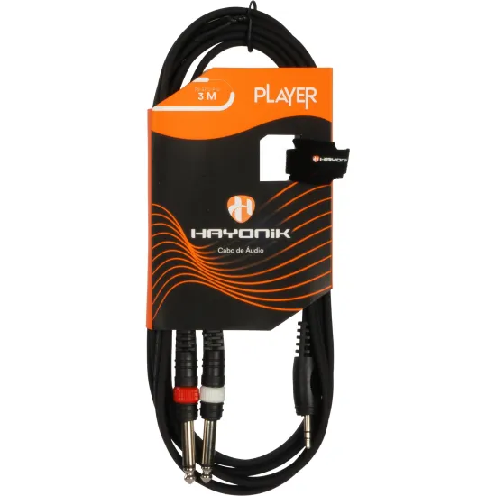 Foto do produto Cabo Hayonik Player P2 ST/2 P10 - 3M