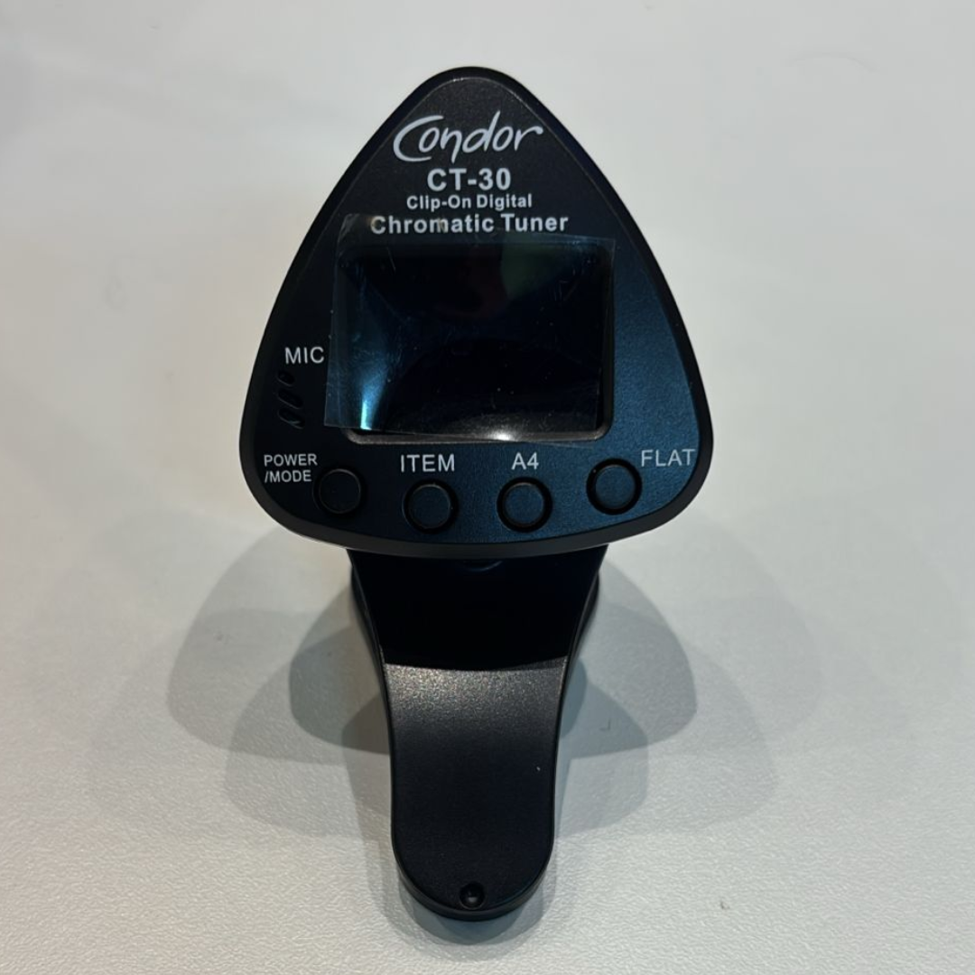Foto do produto Afinador Cromático Digital Condor CT30 - Clip Foto do produto Afinador Cromático Digital Condor CT30 - Clip