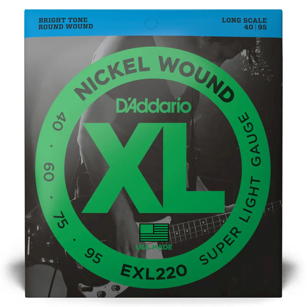 Foto do produto Encordoamento D'addario Contrabaixo 4C Nickel Wound 0.40