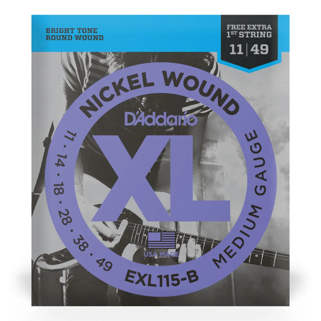Foto do produto Encordoamento D'Addario Níquel Wound EXL115-B  0.11