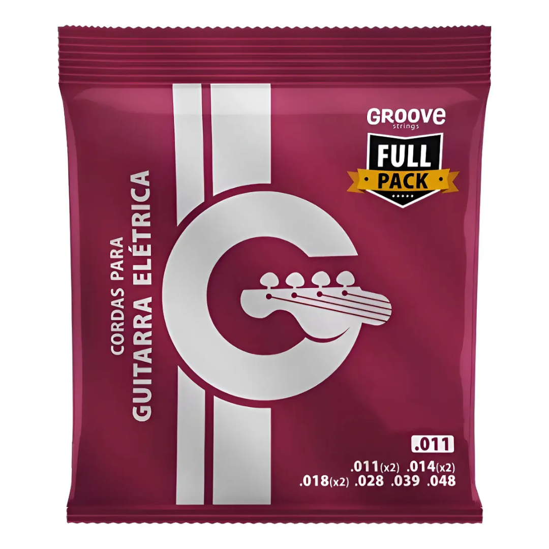 Foto do produto Encordoamento Guitarra Groove 011