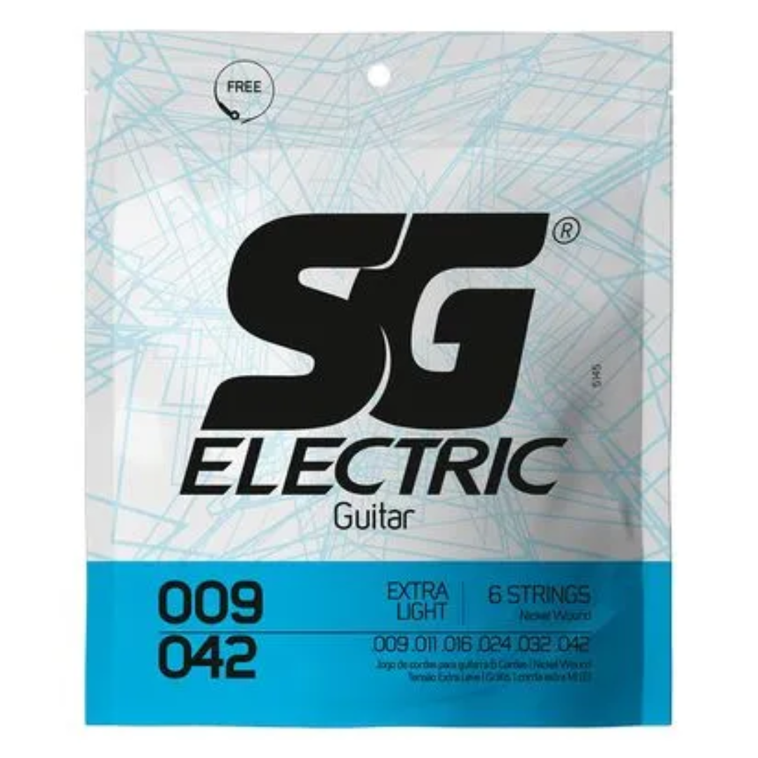 Foto do produto Encordoamento Guitarra SG 0.09 - 1* extra