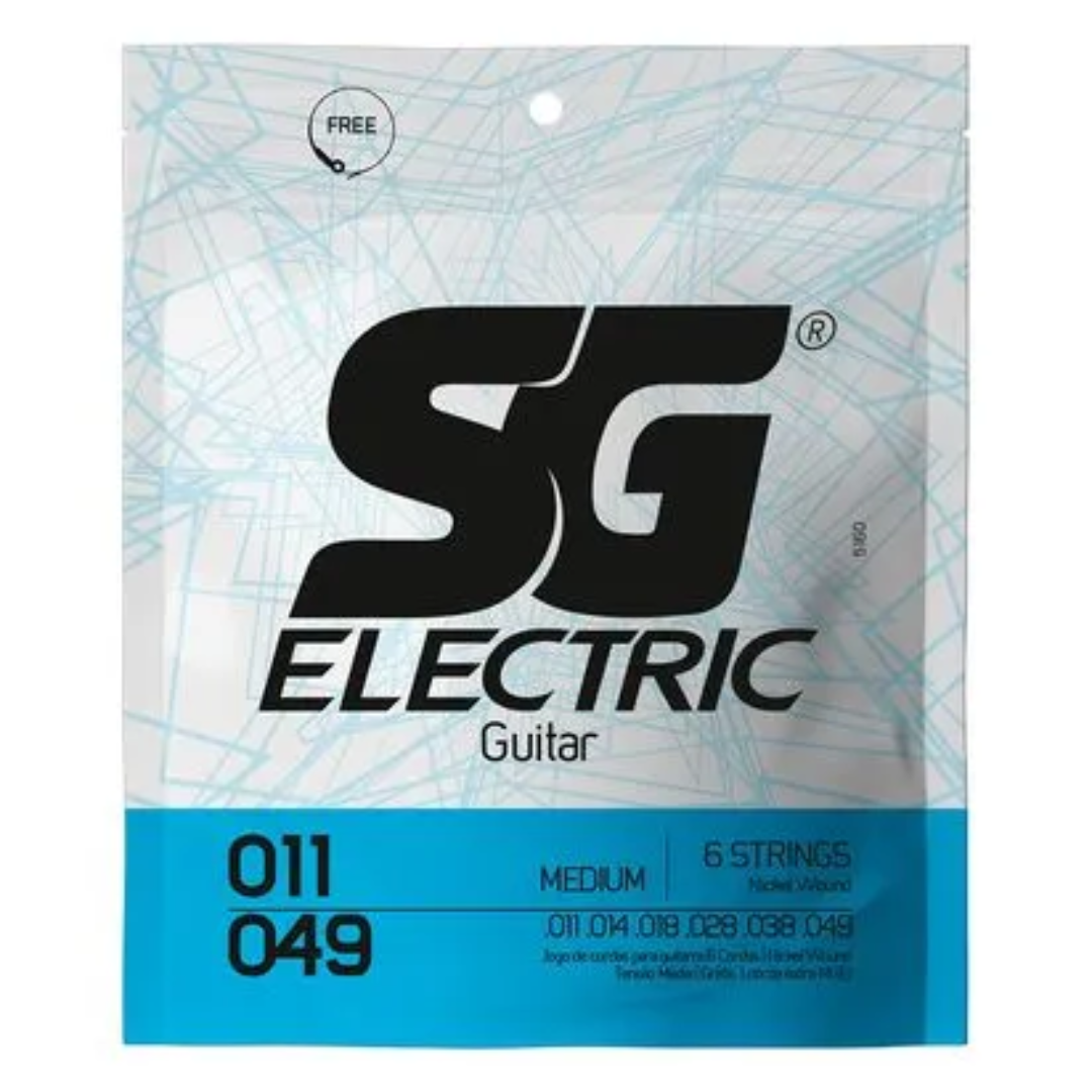 Foto do produto Encordoamento Guitarra SG Níquel 0.11