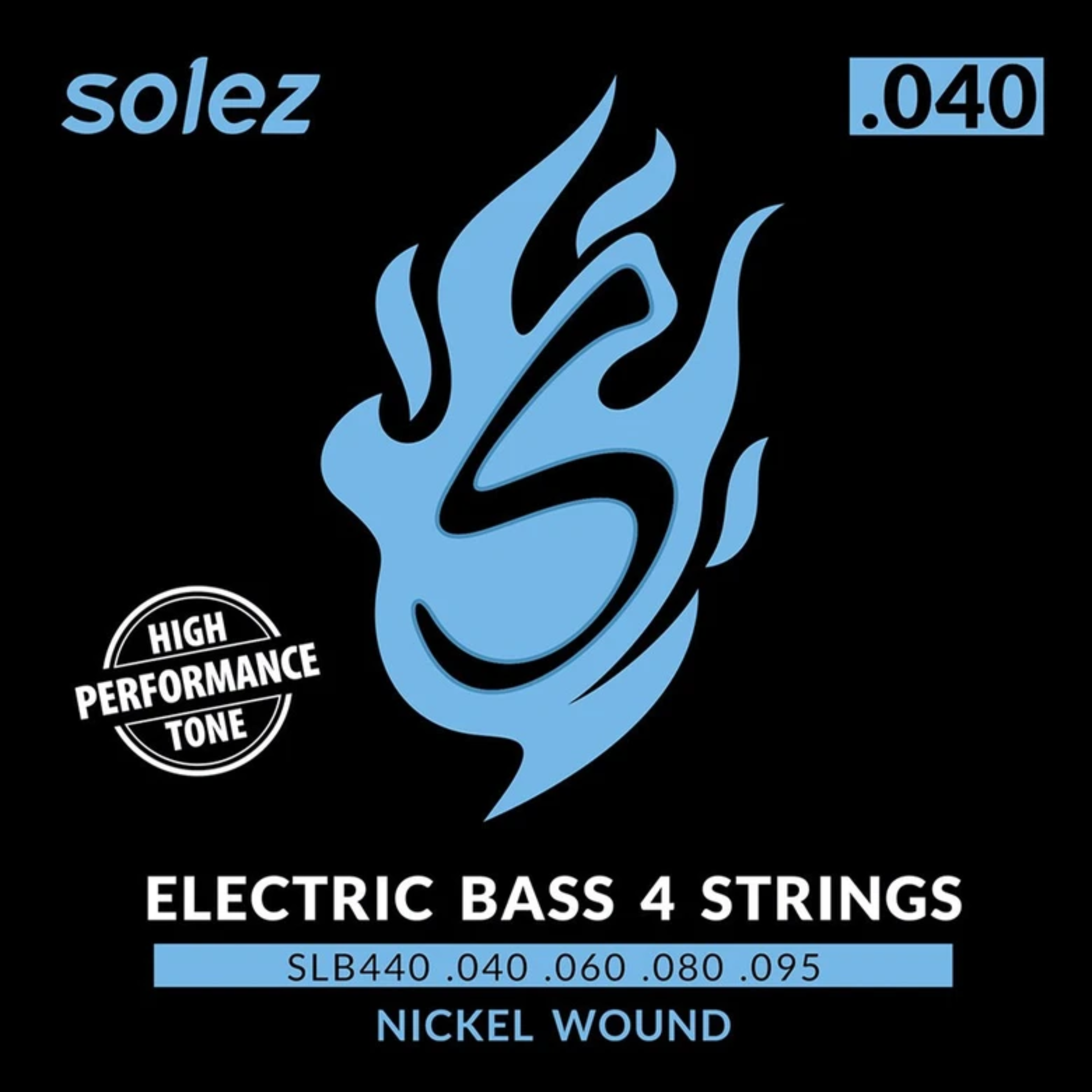 Foto do produto Encordoamento Solez Contrabaixo 4C 0.40 Nickel Wound