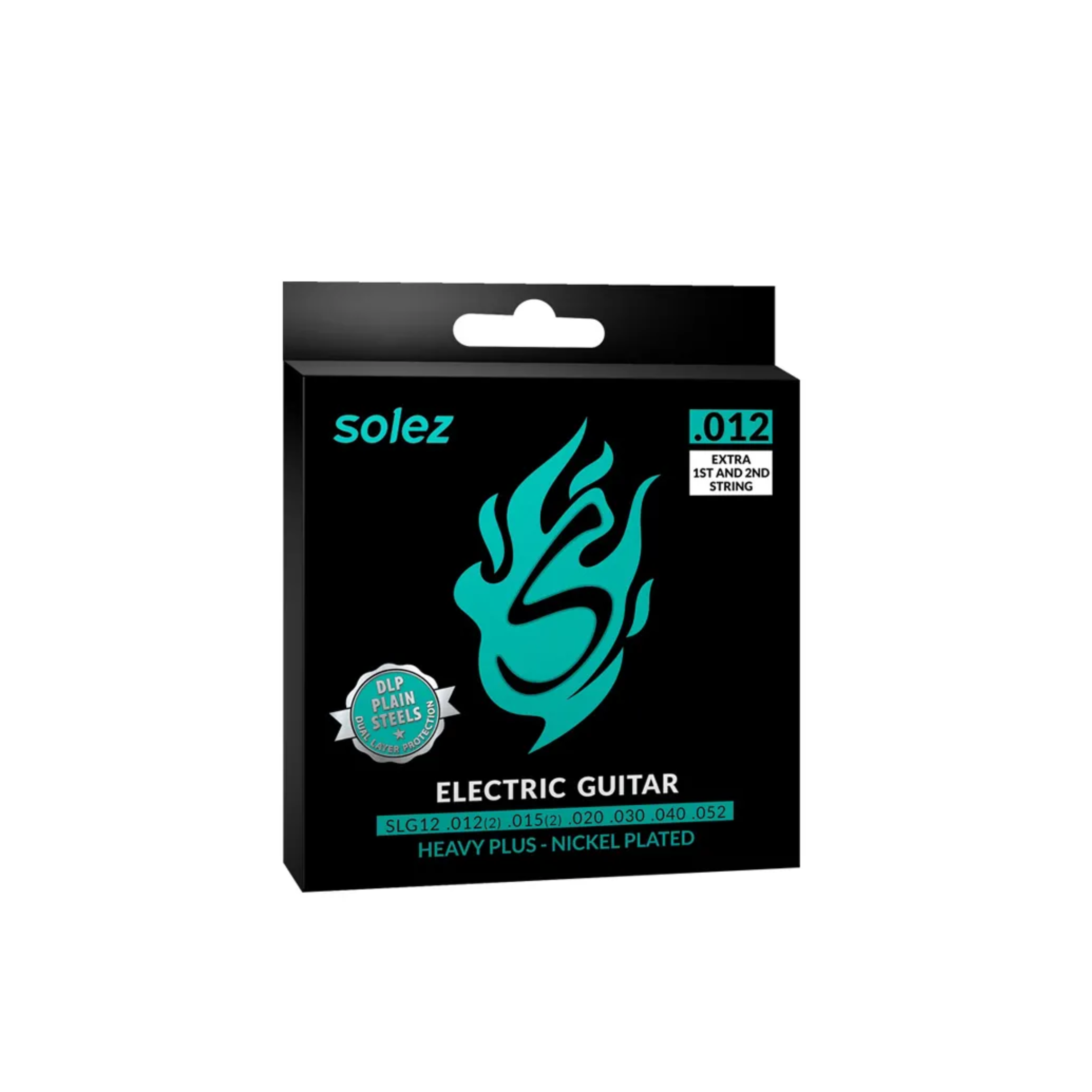 Foto do produto Encordoamento Solez Nickel Plated 0.12 Guitarra