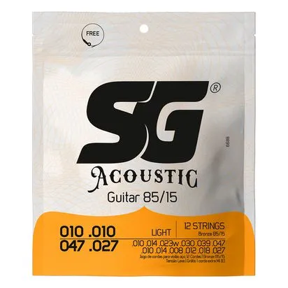 Foto do produto Encordoamento Viola SG Bronze 85/15 0.10 Foto do produto Encordoamento Viola SG Bronze 85/15 0.10