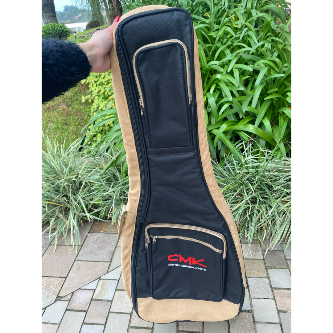 Foto do produto Bag linha Exclusive preto/bege violão folk 