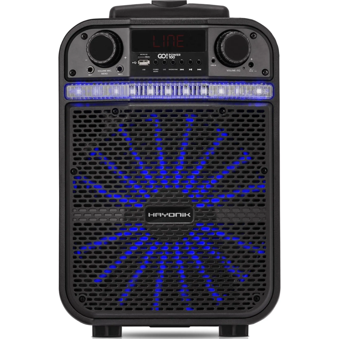 Foto do produto Caixa de Som Portátil HAYONIK Go Power Foto do produto Caixa de Som Portátil HAYONIK Go Power