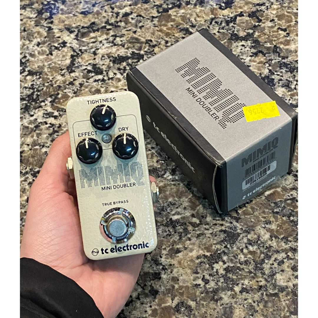 Foto do produto Pedal de efeito para guitarra Mini Doubler TC ELECTRONIC (usado) Foto do produto Pedal de efeito para guitarra Mini Doubler TC ELECTRONIC (usado)